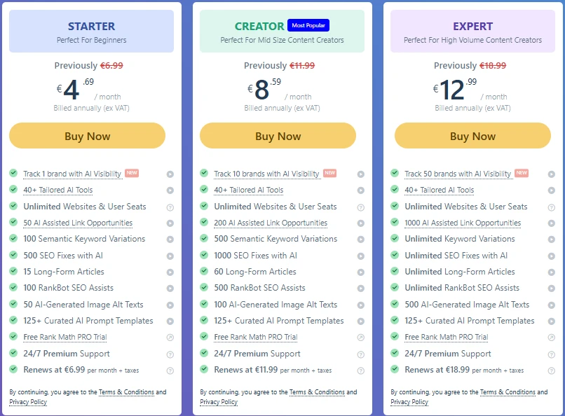 Pricing 3